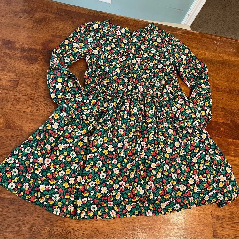 Mini Boden Floral Kids Dress - Multicolor with pockets size 8-9